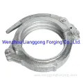 Customized Pipe Clamp Forging in Construction Machinery